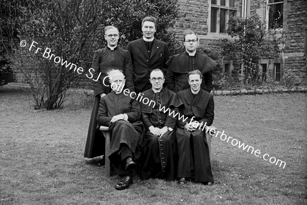 GROUP FMB  CANON RUDDENHAM   T DUNPHY S.J.  REV PAUL TAYLOR  J GALVIN  ? WARD